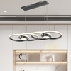 MT-14LD29-BK LED Aluminium Silicone Pendant Light Black Color