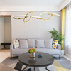 Modern Stainless Steel LED Chandelier Pendant Light Elegant Home Lighting