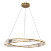 Spirally Curved Crystal Pendant Light Chandelier Indoor Decorative Fixture
