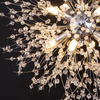 Crystal Dandelion Shape Chandelier Small Size For Indoor Decor