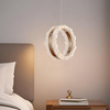 Nice Acrylic Small Circle Ring Pendant Light 3000K For Home Decor