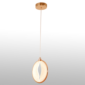 Modern Artistic Design Acrylic Small LED Pendant Light For Indoor Decor