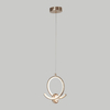 Modern CreativeLED Aluminum Cricle Crystal Ball Pendant Light Bedside Pendant Lamp