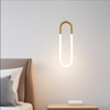 Contemporary Silicone Acrylic LED Pendant Light Oval Shape Energy Efficient