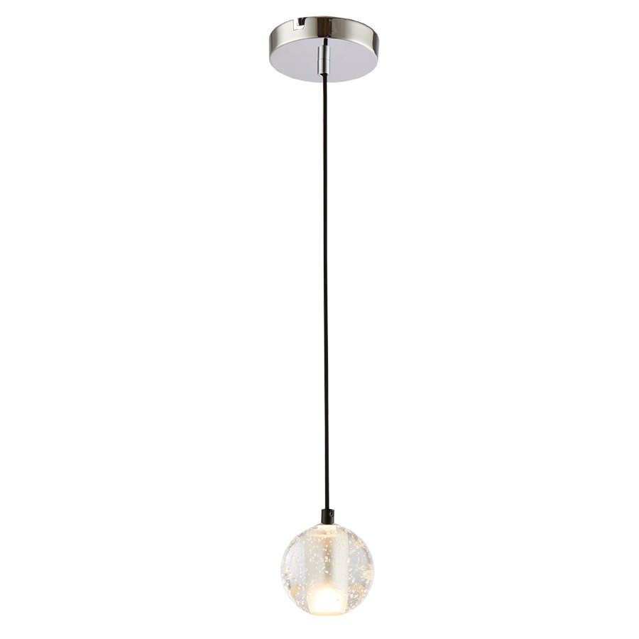 Elegant Crystal Ball Pendant Light Indoor Decorative Fixture Perfect For Home Decor