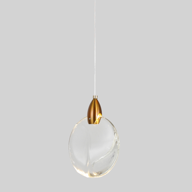 Crystal Glass Hanging Light LED Pendant Light