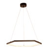 Hexagon Polygonal LED Aluminum Pendant Lamp One Ring