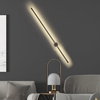 Modern LED Slim Linear Wall Light Straight Line Aluminum Wall lamp 100 CM Long Adjustable Angle