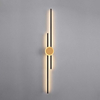 Modern LED Aluminum Double Straight Lines Wall Light 3000K 
