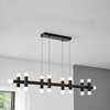 Modern LED Acrylic Horizontal Pendant Light For Modern Decor