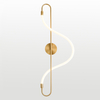 Modern Flexible Silicone LED Wall Light Minimalist Style