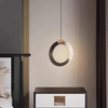 Contemporary Acrylic Circle Ring LED Pendant Light for Modern Decor