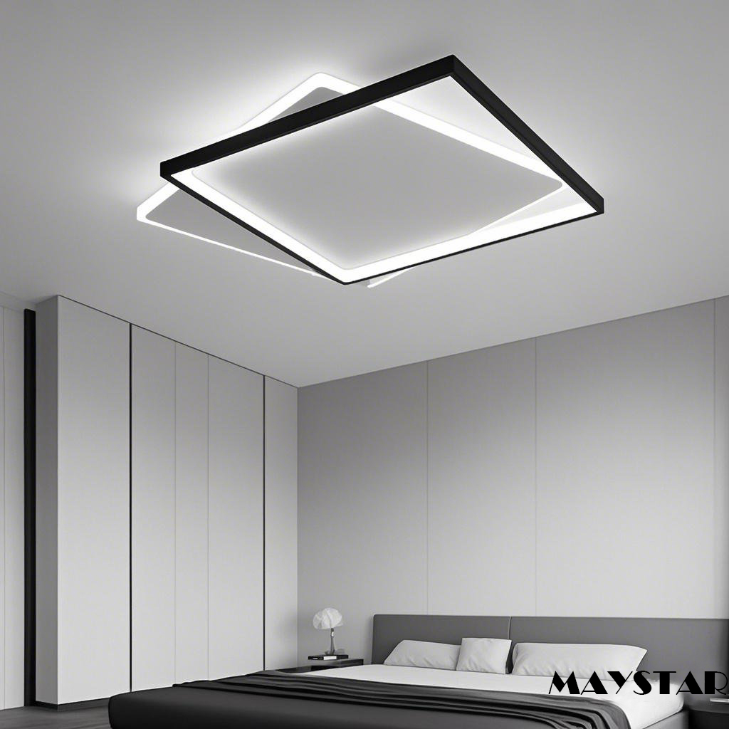 Unique Design Square LED Ceiling Light, Surface Mount, For Home & Office Use