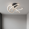 Modern Flush Mount LED Acrylic Ceiling Light For Indoor Decor Three Color Tempreture