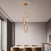 Spiral Shaped Stainless Steel Chandelier For Indoor Use