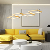 Quadrate LED Aluminum Pendant Lamp Chandelier MT-LD2202GD