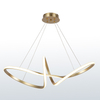 LED Luminaire Aluminum Chandelier Gold Color MT-LD9020 GD