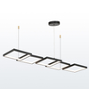 Quadrate LED Aluminum Pendant Dining Room Light Black Color MT-LD2373-BK
