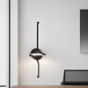 Modern Creative Artistic LED Aluminum Curved Line Wall Lamp 