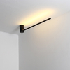 Modern Artistic LED Linear Straight Line Aluminum Wall light Adjustable Angle